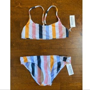 Fair Harbor striped Bikini (eco friendly!)